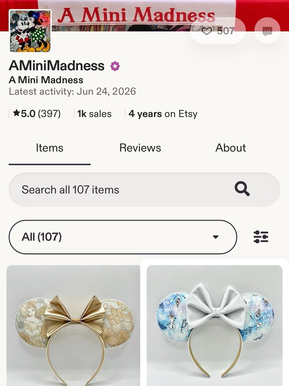 Disney Hercules Baby Pegasus Handmade Minnie Ears - Picture 3 of 3